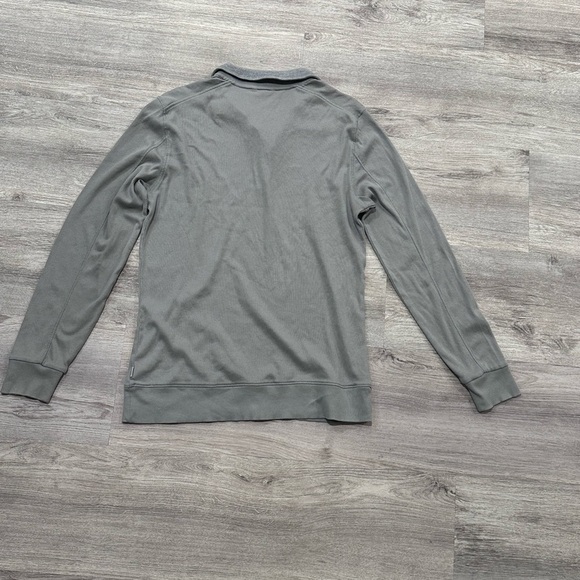 Calvin Klein Men’s Light Gray long sleeve button up 100% Cotton Top L - Picture 4 of 7